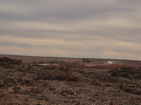  Marokko Agadir Rasbouka Duenen Atlasgebirge (2531 m) im Südwesten Marokkos Antiatlas