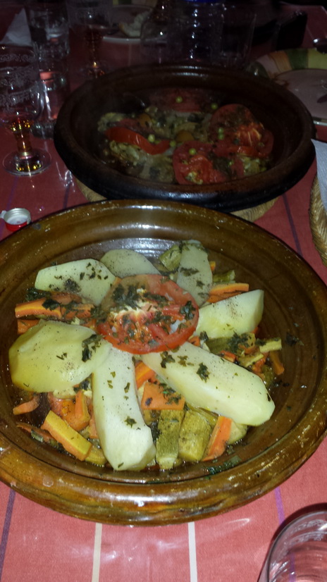  Marokko Agadir Rasbouka Duenen Berberkueche Restaurant Essen Tajine Arganoel 