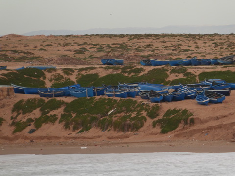  Marokko Agadir Küste Fischerdörfer  Tifnit  