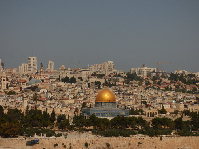 JERUSALEM Tempelkirche Felsendom 