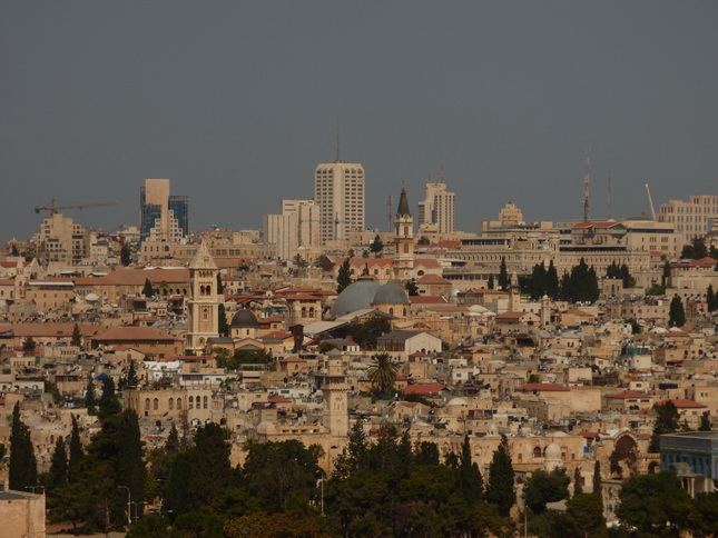 JERUSALEM Blick vom Ölberg