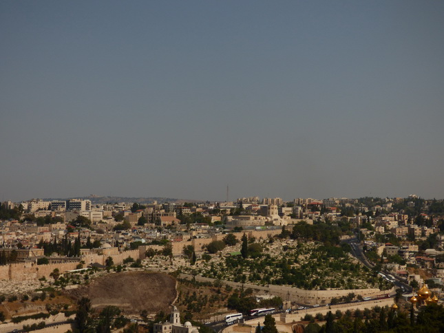  JERUSALEM Blick vom Ölberg