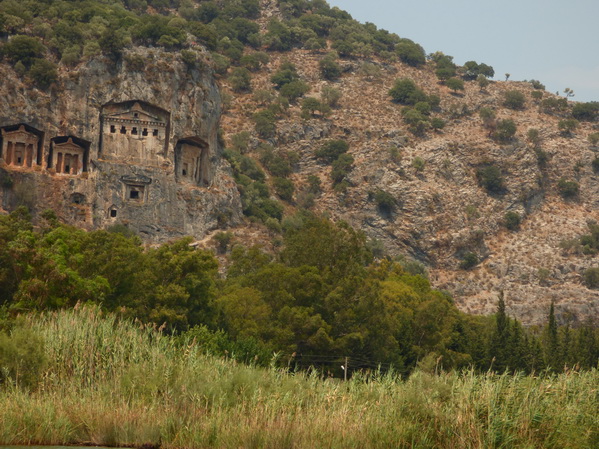 Dalyan Schlammbad  Felsengräber  Marmaris  Dalyan  Bootstour Dalyan 