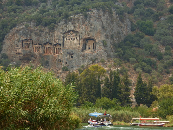 Marmaris Bootstour Dalyan Felsengräber  Marmaris  Dalyan  Bootstour Dalyan 