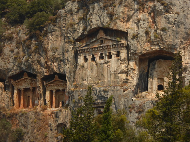 Marmaris Bootstour Dalyan Felsengräber  Marmaris  Dalyan  Bootstour Dalyan 