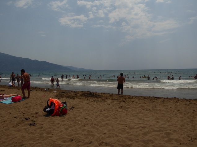 Marmaris dalyan iztuzu beach von morgens 8 bis abends 20 Uhr nur zugänglich , dann nur für die Caretta Caretta 
