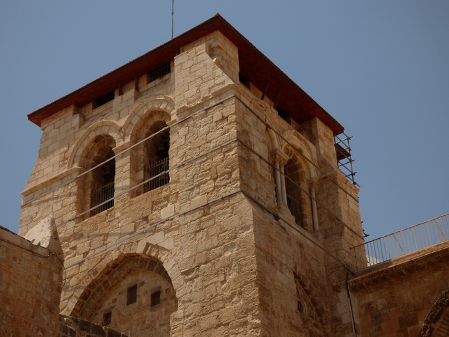 JERUSALEM Kirche vom heiligen Grab Jesu  größtes Heiligtum der Christen  Jeusalem Grabeskirche