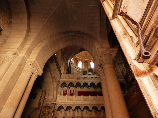 JERUSALEM Kirche vom heiligen Grab Jesu  größtes Heiligtum der Christen  Jeusalem Grabeskirche