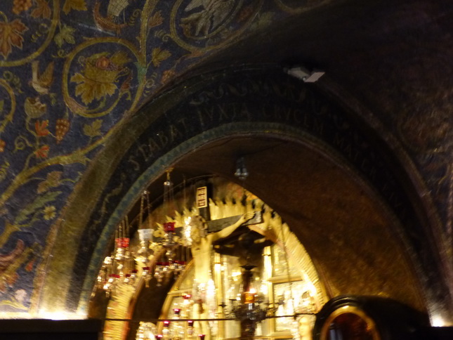 JERUSALEM Kirche vom heiligen Grab Jesu  größtes Heiligtum der Christen  Jeusalem Grabeskirche