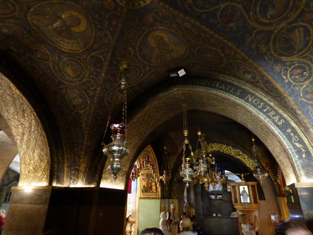 JERUSALEM Kirche vom heiligen Grab Jesu  größtes Heiligtum der Christen  Jeusalem Grabeskirche