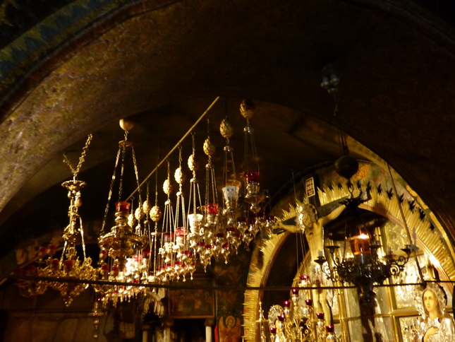 JERUSALEM Kirche vom heiligen Grab Jesu  größtes Heiligtum der Christen  Jeusalem Grabeskirche