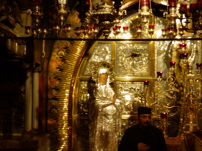 JERUSALEM Kirche vom heiligen Grab Jesu  größtes Heiligtum der Christen  Jeusalem Grabeskirche