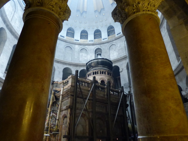 JERUSALEM Kirche vom heiligen Grab Jesu  größtes Heiligtum der Christen 