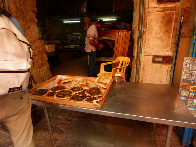 JERUSALEM Altstadtgassen Marktstände