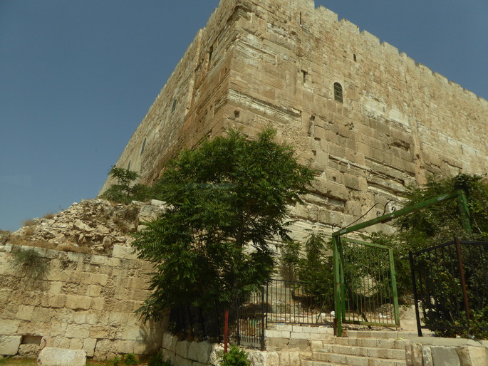 JERUSALEM Stadtmauer 