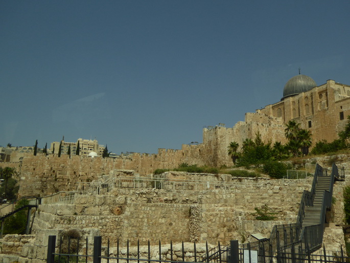 JERUSALEM Stadtmauer 