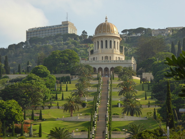 Bahai Gardens Yefe Nof Balcony 