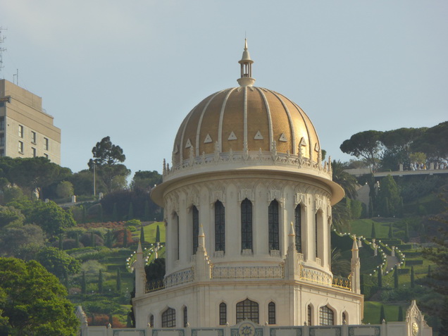 Bahai Gardens Yefe Nof Balcony 