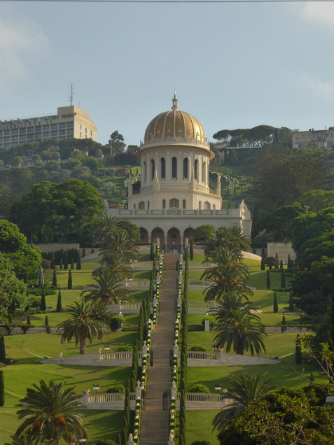 Bahai Gardens Yefe Nof Balcony 