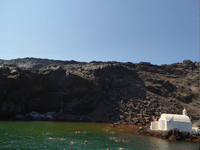   Santorin Nea Kameni VulkanwanderungSantorini Santorin Nea Kameni Vulkanwanderung