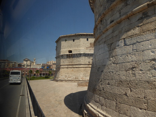 Rom Civitaveccia Hafen Küste Strand  Festung