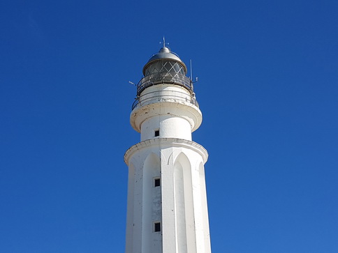   Spanien Cadiz Atlantic  Kap Trafalgar El Faro La Brena Wanderung   Kap Trafalgar Leuchtturm 