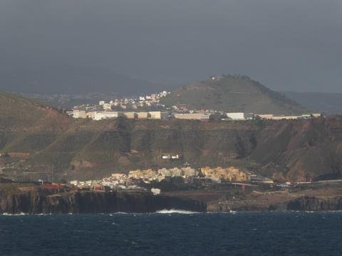 Las Palmas Gran Canaria Canaria Playa Canteras Playa de las Canteras   langer goldener Sandstrand 