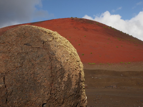   Lanzarote Feuerberge Nationalpark Montana Colorada Montañas del Fuego (Feuerberge) Lanzarote  Timanfaya-Nationalpark  Parque Nacional de Timanfaya