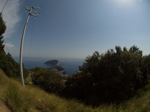 La Spezia 5 Terre Insel Palmaria portovenere fisheye