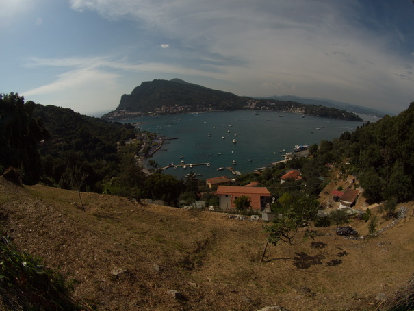 La Spezia 5 Terre Insel Palmaria portovenere fisheye