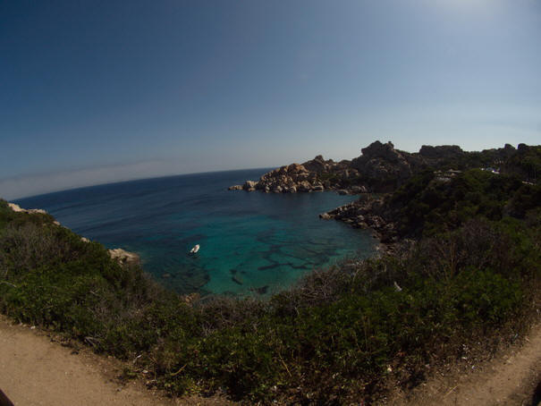 Olbia Sardinien Capo Testa Fish Eye