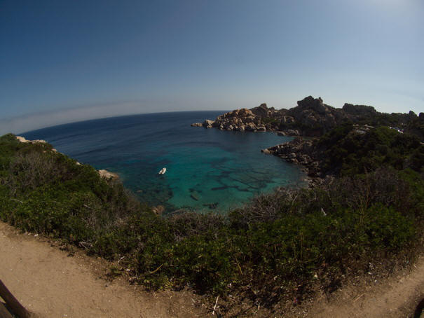 Olbia Sardinien Capo Testa Fish Eye