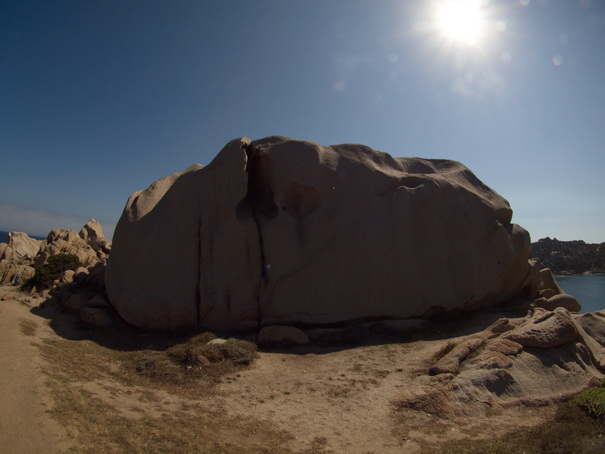 Olbia Sardinien Capo Testa Fish Eye