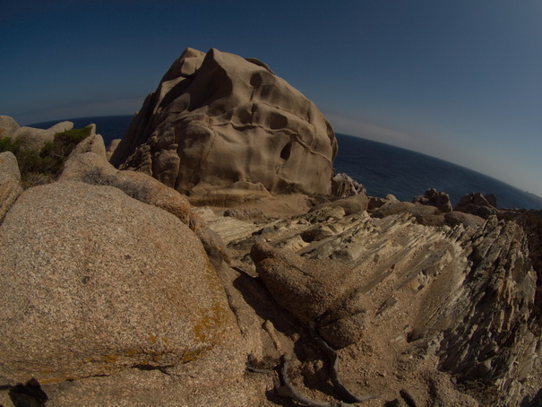 Olbia Sardinien Capo Testa Fish Eye