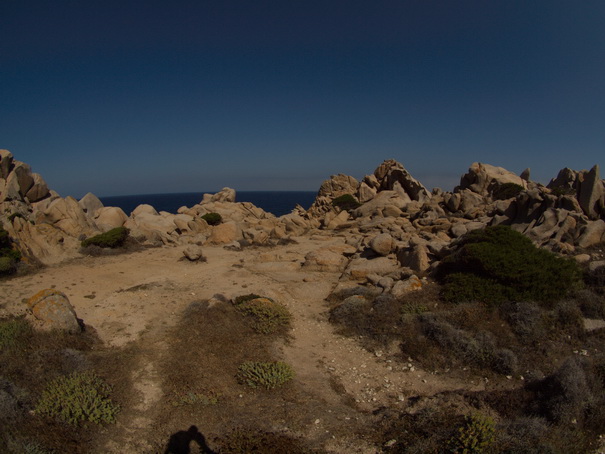 Olbia Sardinien Capo Testa Fish Eye