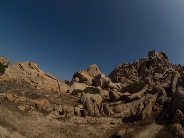 Olbia Sardinien Capo Testa Fish Eye