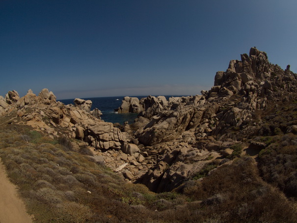 Olbia Sardinien Capo Testa Fish Eye