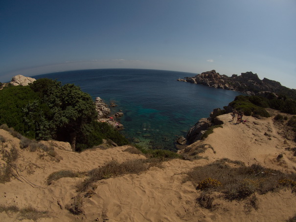 Olbia Sardinien Capo Testa Fish Eye