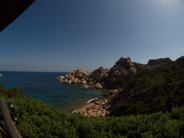 Olbia Sardinien Capo Testa Fish Eye