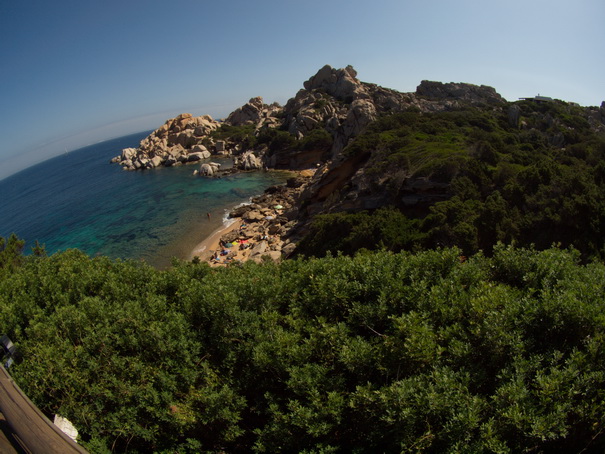 Olbia Sardinien Capo Testa Fish Eye