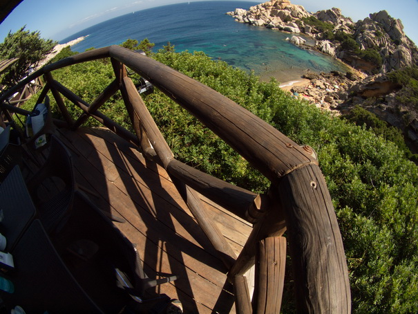 Olbia Sardinien Capo Testa Fish Eye