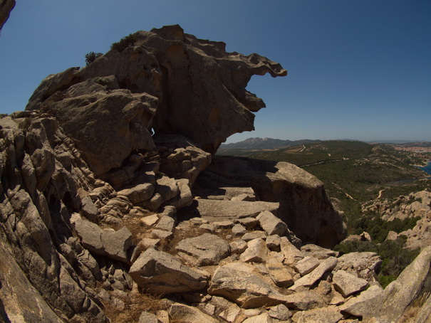 Olbia Sardinien capo d'orso bärenfelsen