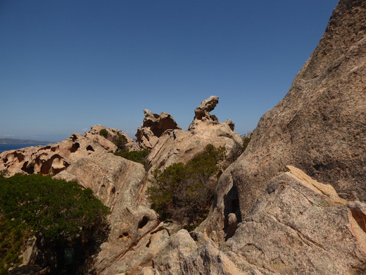 Olbia Sardinien capo d'orso bärenfelsen