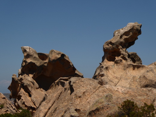 Olbia Sardinien capo d'orso bärenfelsen