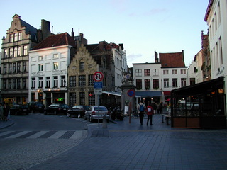 Häuser und Brücken in Belgien  Brügge 