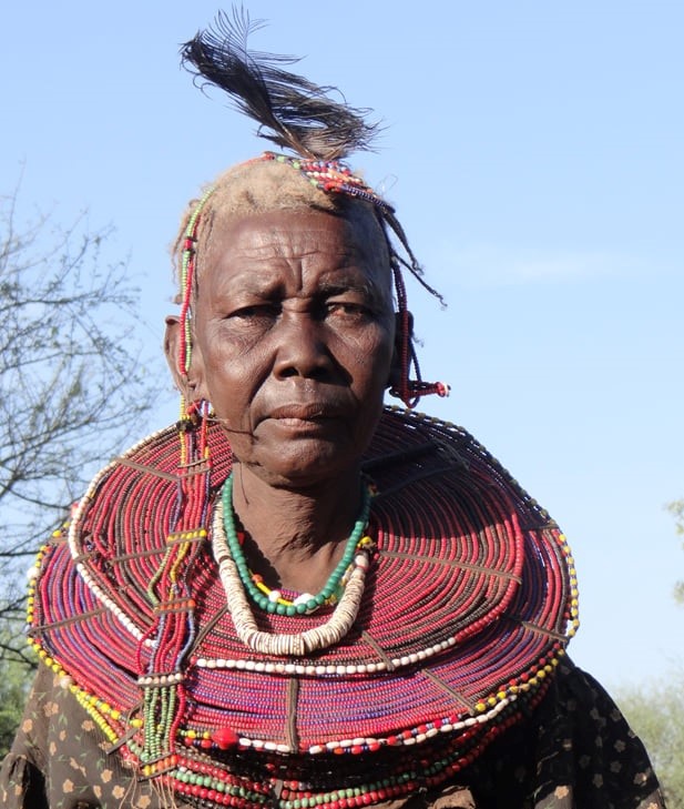   Lake Turkana Old Pokot  Woman    Pictures From Kibo Slope Safaris