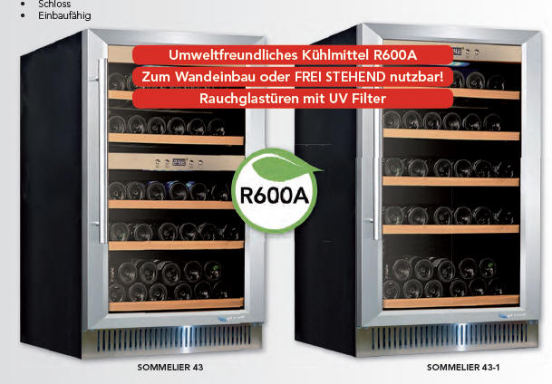 Wein Kuehlschrank Tecfrigo Bodega 800