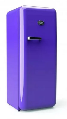 AVOLLTÜRKÜHLSCHRANK RETRO STYLE Retro Design Kühlschrank