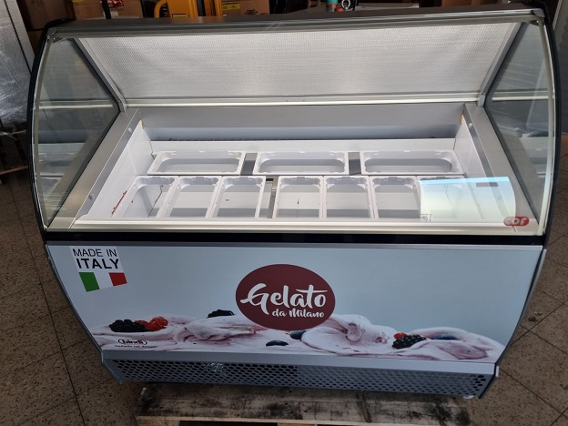 Messegeräte Eisvitrine Bermuda10 LX UM innenvorrat