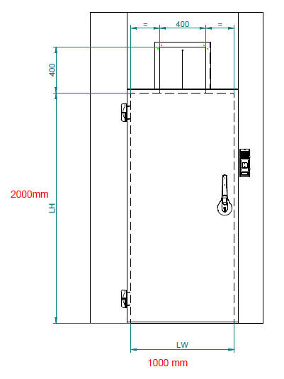 Viessmann Rohrbahntuere